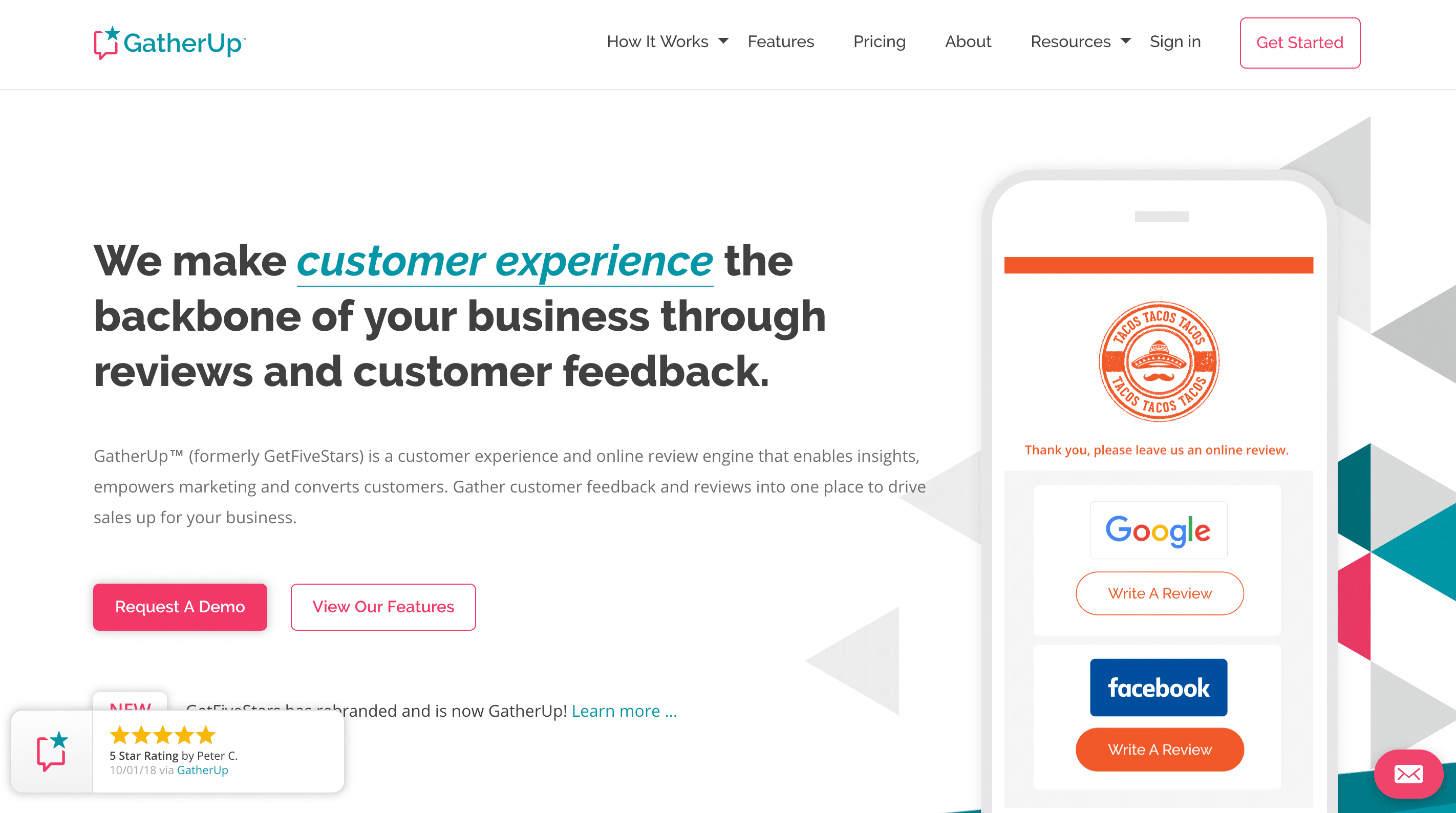 GatherUp Review Service for Local SEO