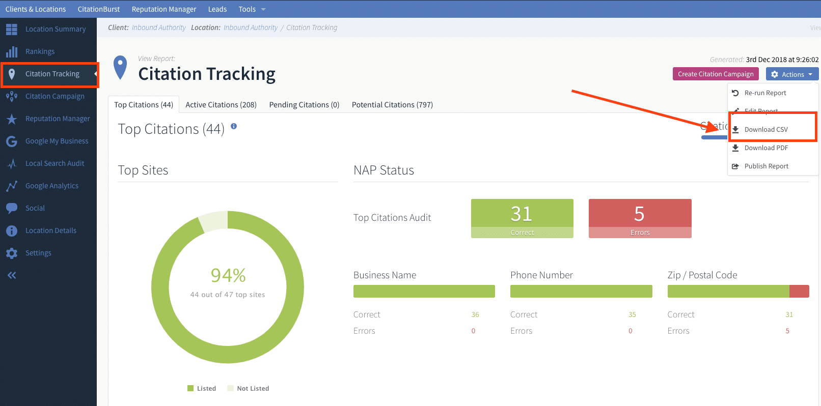 How can clients connect their Facebook pages and Google Business Profiles  to their Reputation Manager reports via External Dashboard? – BrightLocal  Help Center